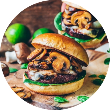 Ellipse 48 | Vegan burger